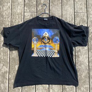 Y2K Illuminati Freemason Shirt